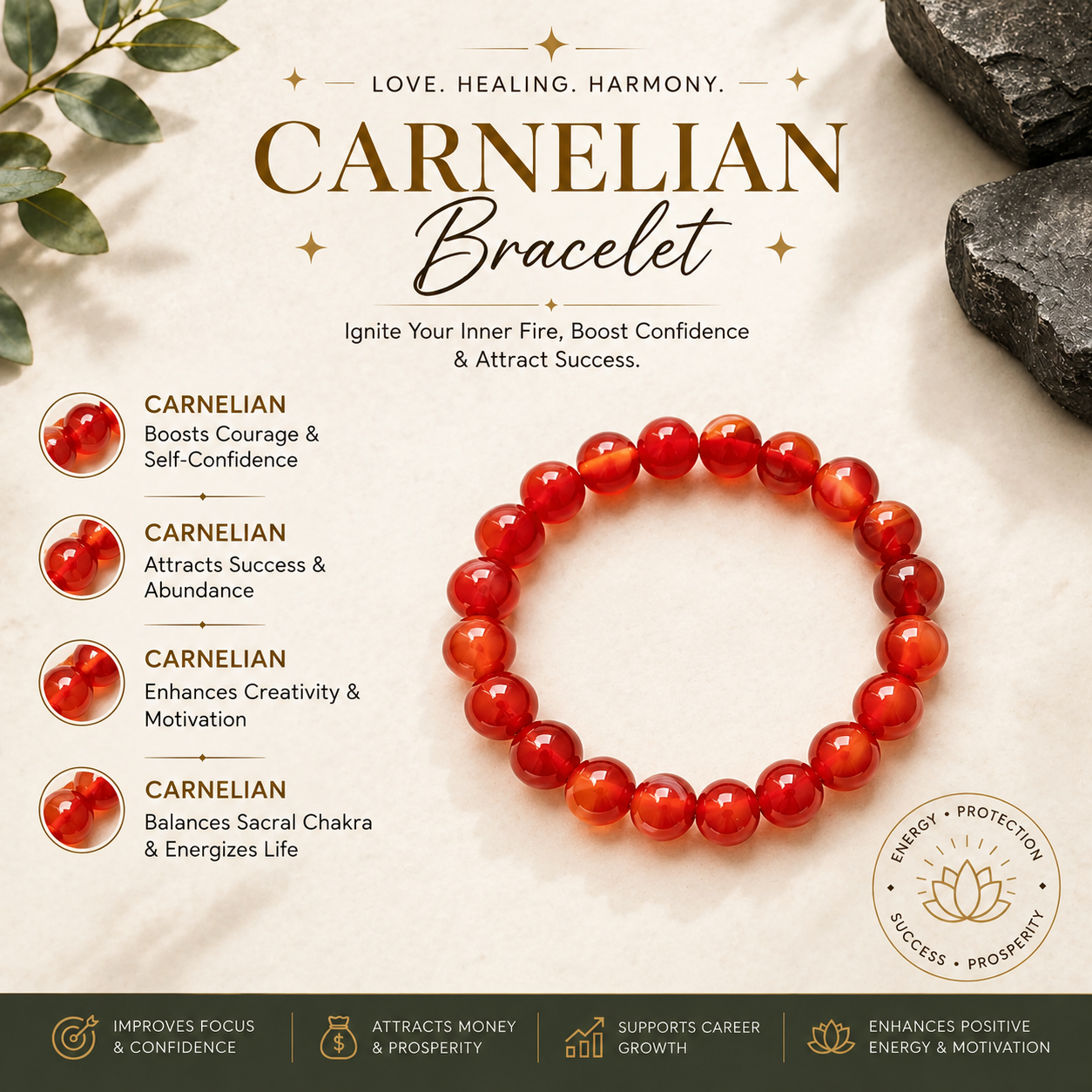 Carnelian Bracelet Original