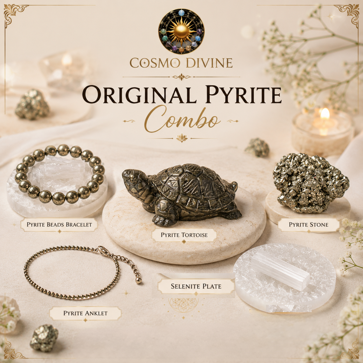 Original Pyrite Money Magnet Combo