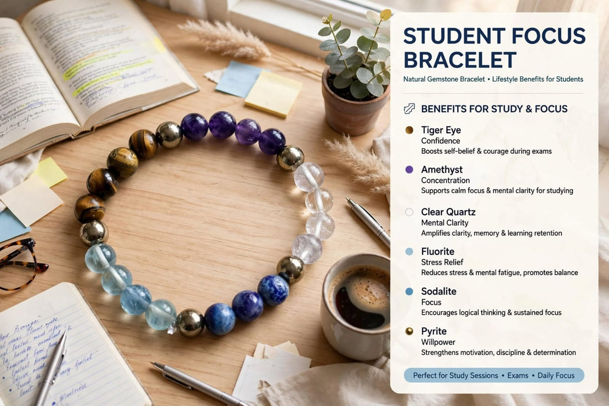 Mind Focus Bracelet - For Students and Academic Growth