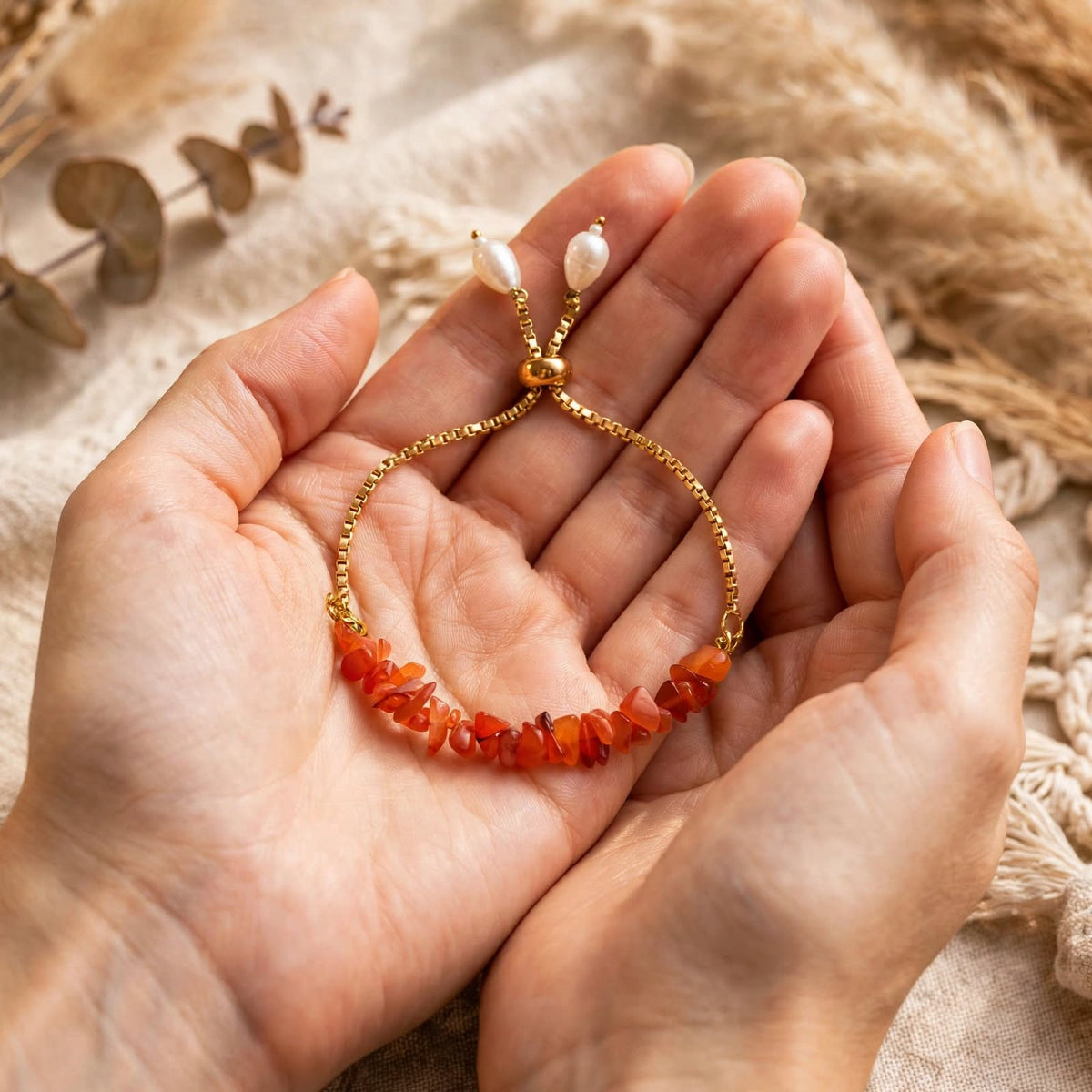 Carnelian Chips Bracelet (Original)