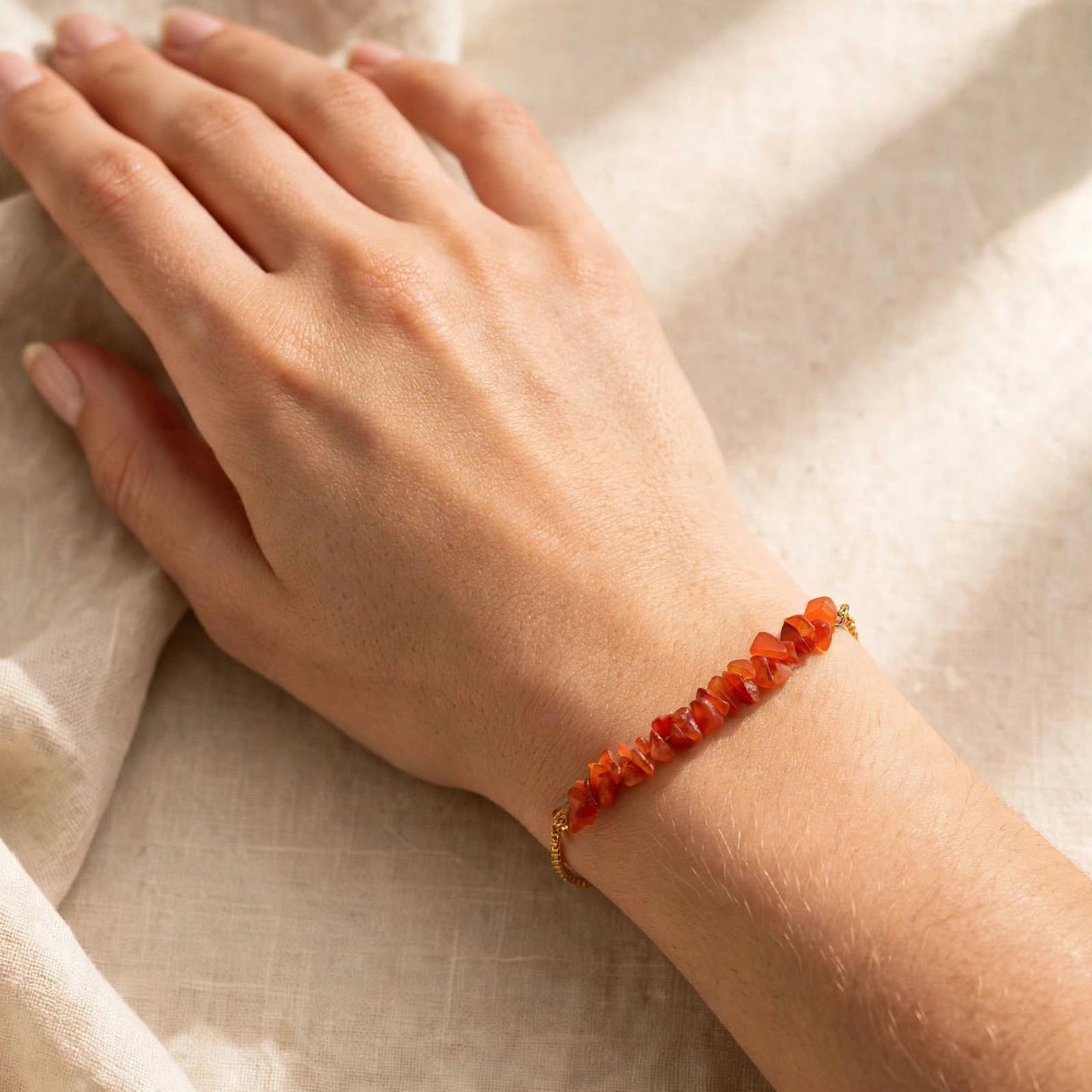 Carnelian Chips Bracelet (Original)
