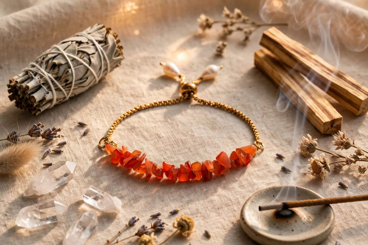 Carnelian Chips Bracelet (Original)