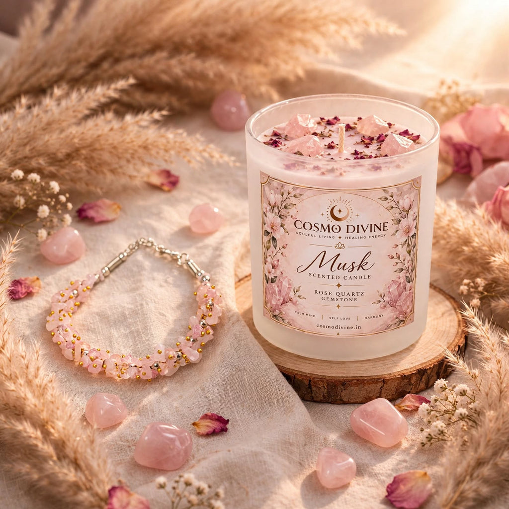Rose Quartz Love Ritual Combo – For Love, Self-Love & Positivity