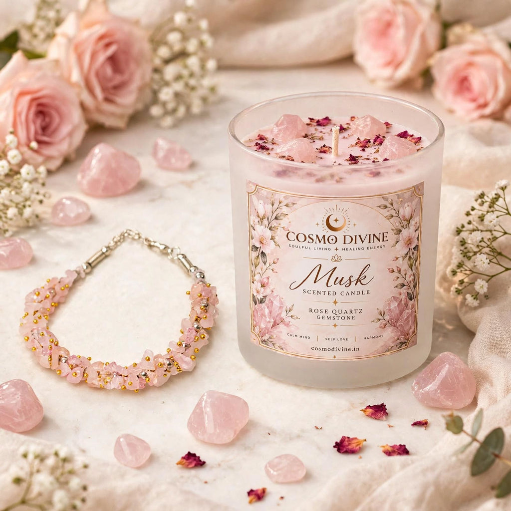 Rose Quartz Love Ritual Combo – For Love, Self-Love & Positivity