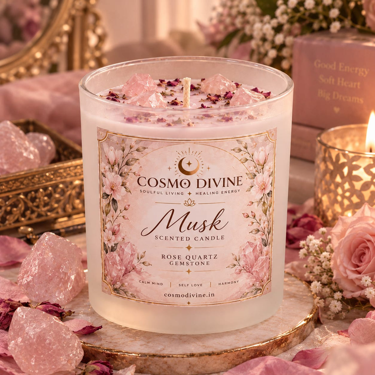 Rose Quartz Love Ritual Combo – For Love, Self-Love & Positivity