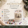 Aura Cleansing Combo – Aura Protection Candle & Multi Crystal Bracelet