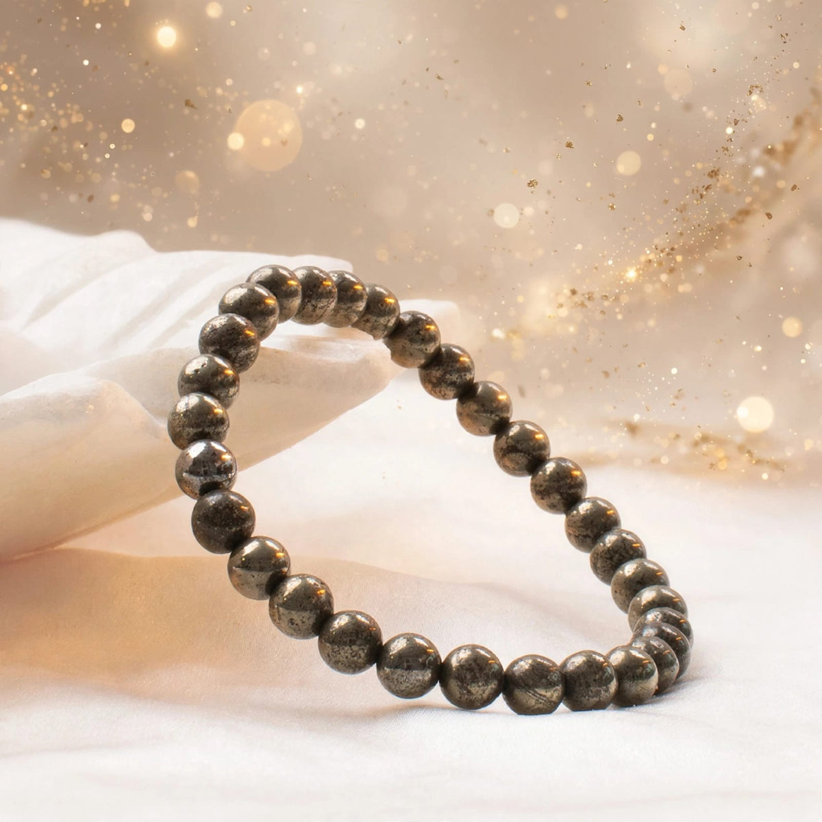 Pyrite Bracelet – For Wealth & Success