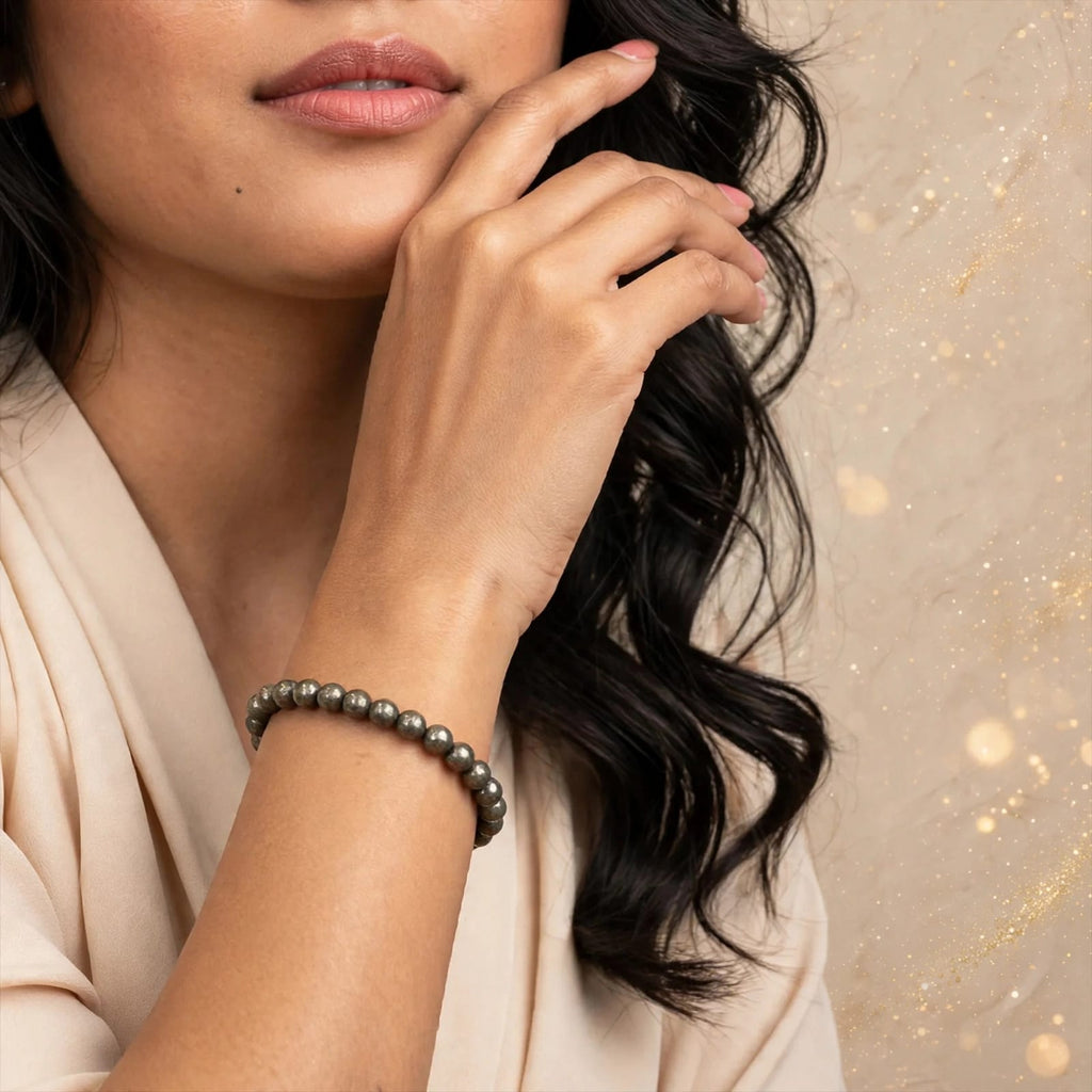 Pyrite Bracelet – For Wealth & Success