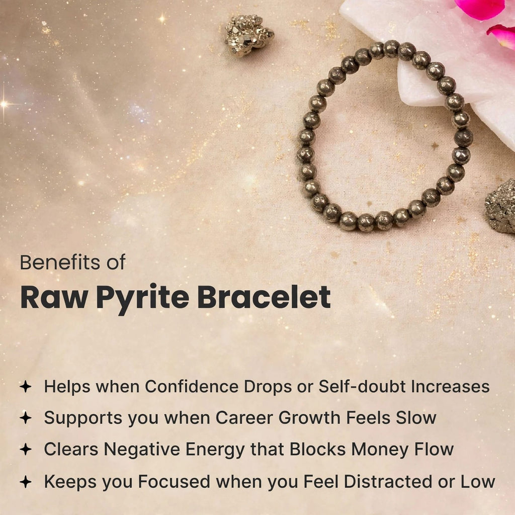 Pyrite Bracelet – For Wealth & Success