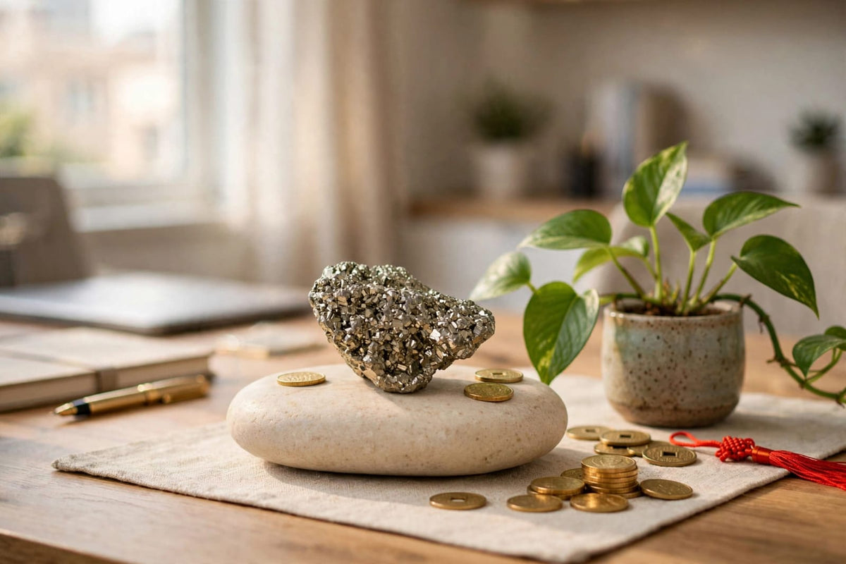 Pyrite Stone (Original) – For Money Attraction & Success