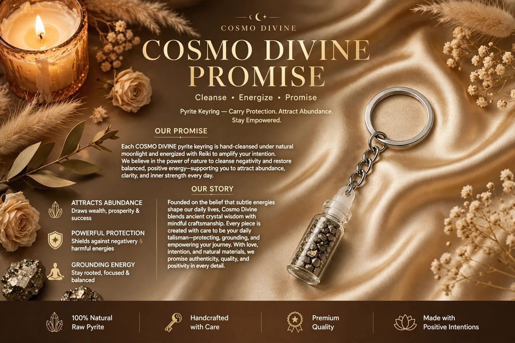 Pyrite Keyring – For Wealth & New Opportunities
