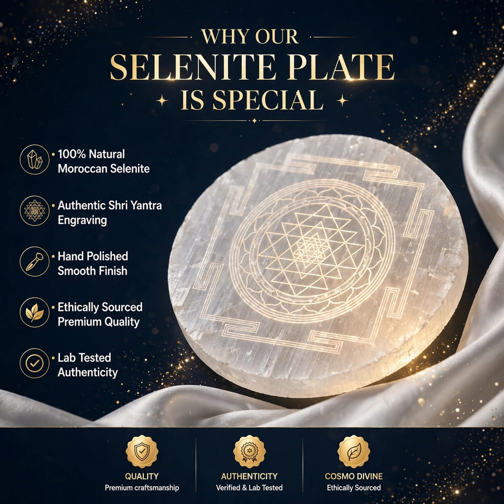 Selenite Charging Plate for Recharging Bracelets