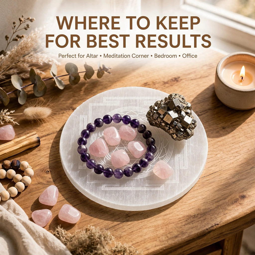 Selenite Charging Plate for Recharging Bracelets