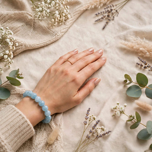 Aquamarine Bracelet – Boosts confidence & Better Communication