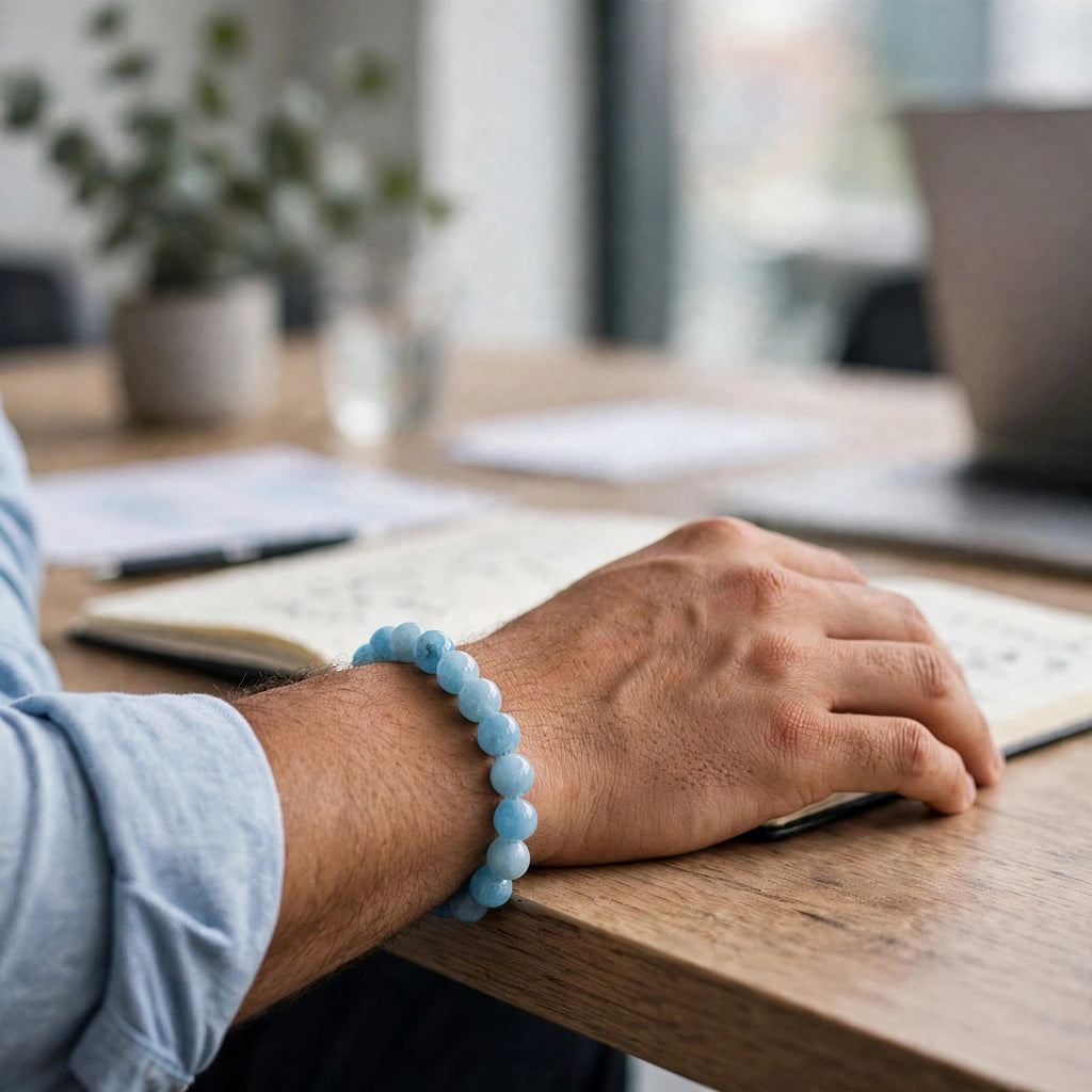 Aquamarine Bracelet – Boosts confidence & Better Communication