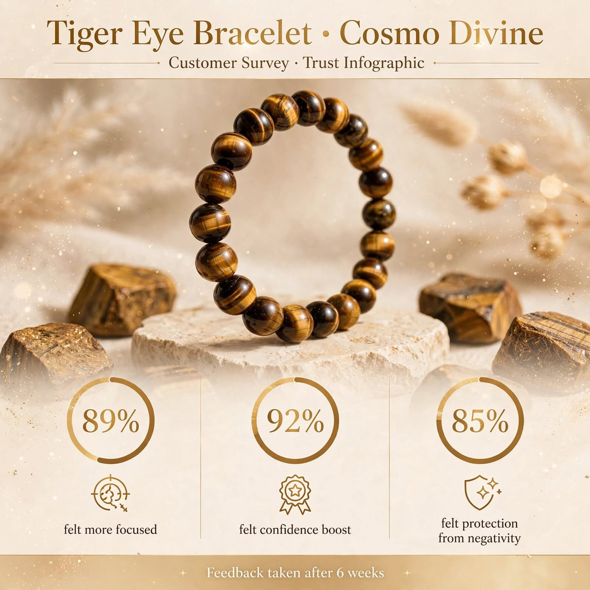 Tiger Eye Bracelet – For Confidence & Clear Decisions