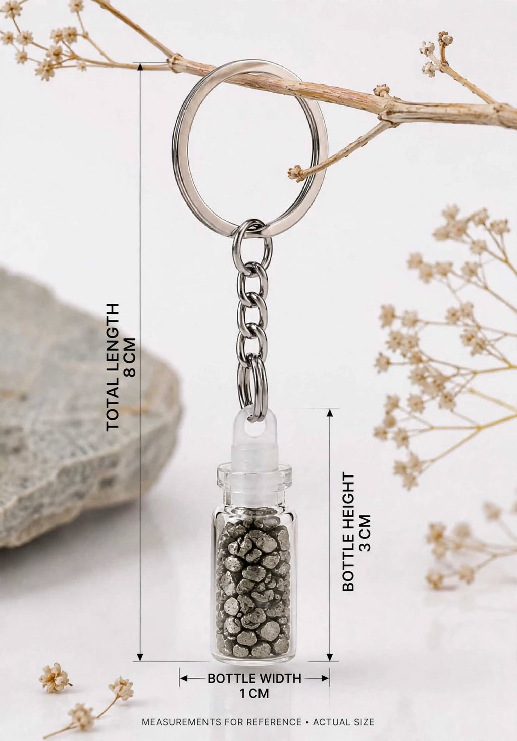 Pyrite Keyring – For Wealth & New Opportunities