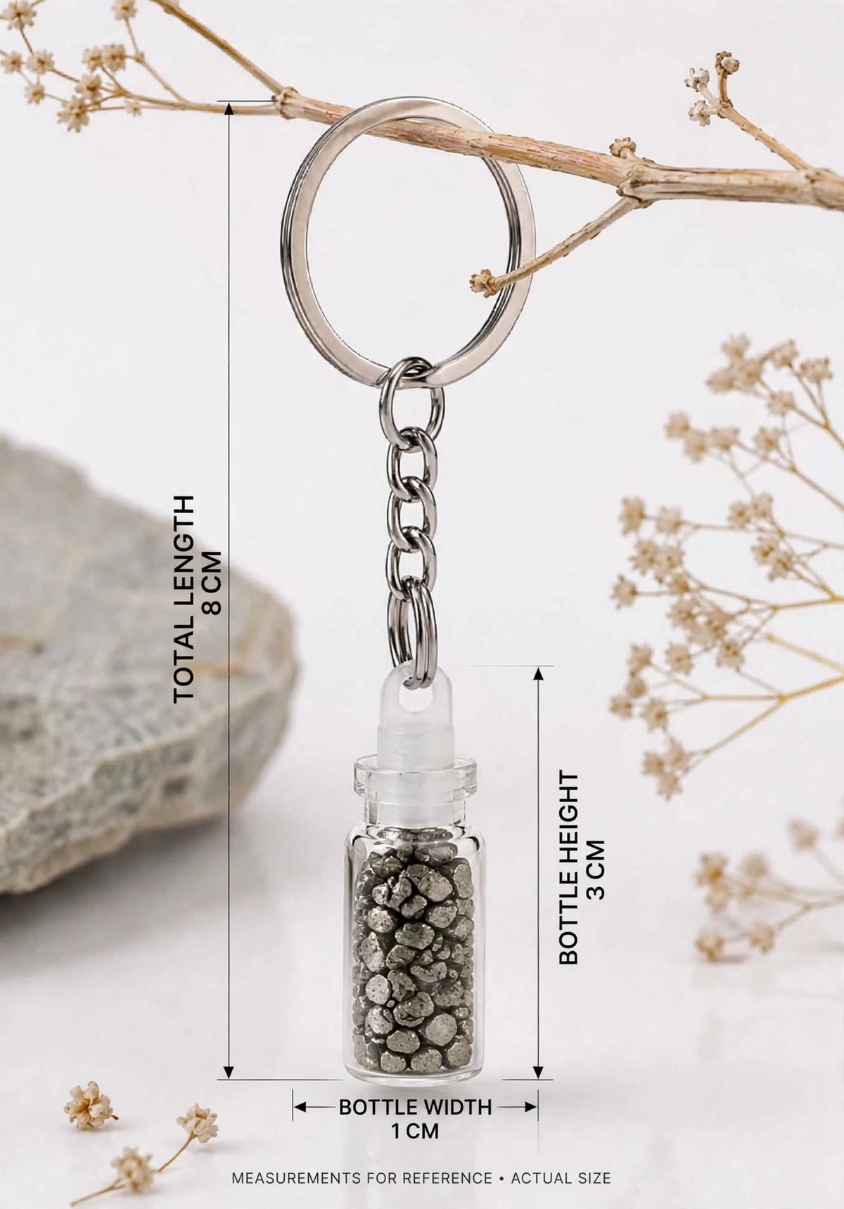 Pyrite Keyring – For Wealth & New Opportunities