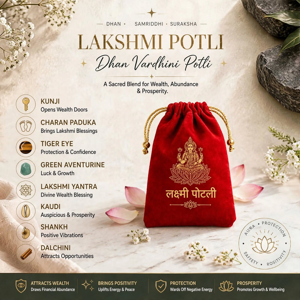 Lakshmi Vriddhi Potli – For Wealth, Prosperity & Abundance