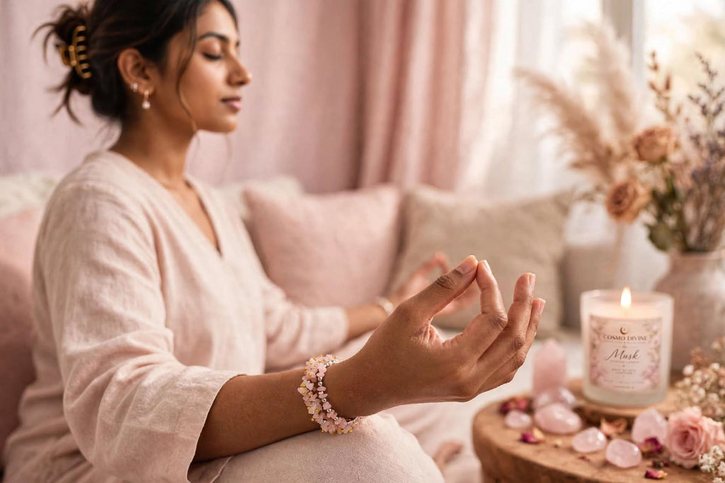 Rose Quartz Love Ritual Combo – For Love, Self-Love & Positivity